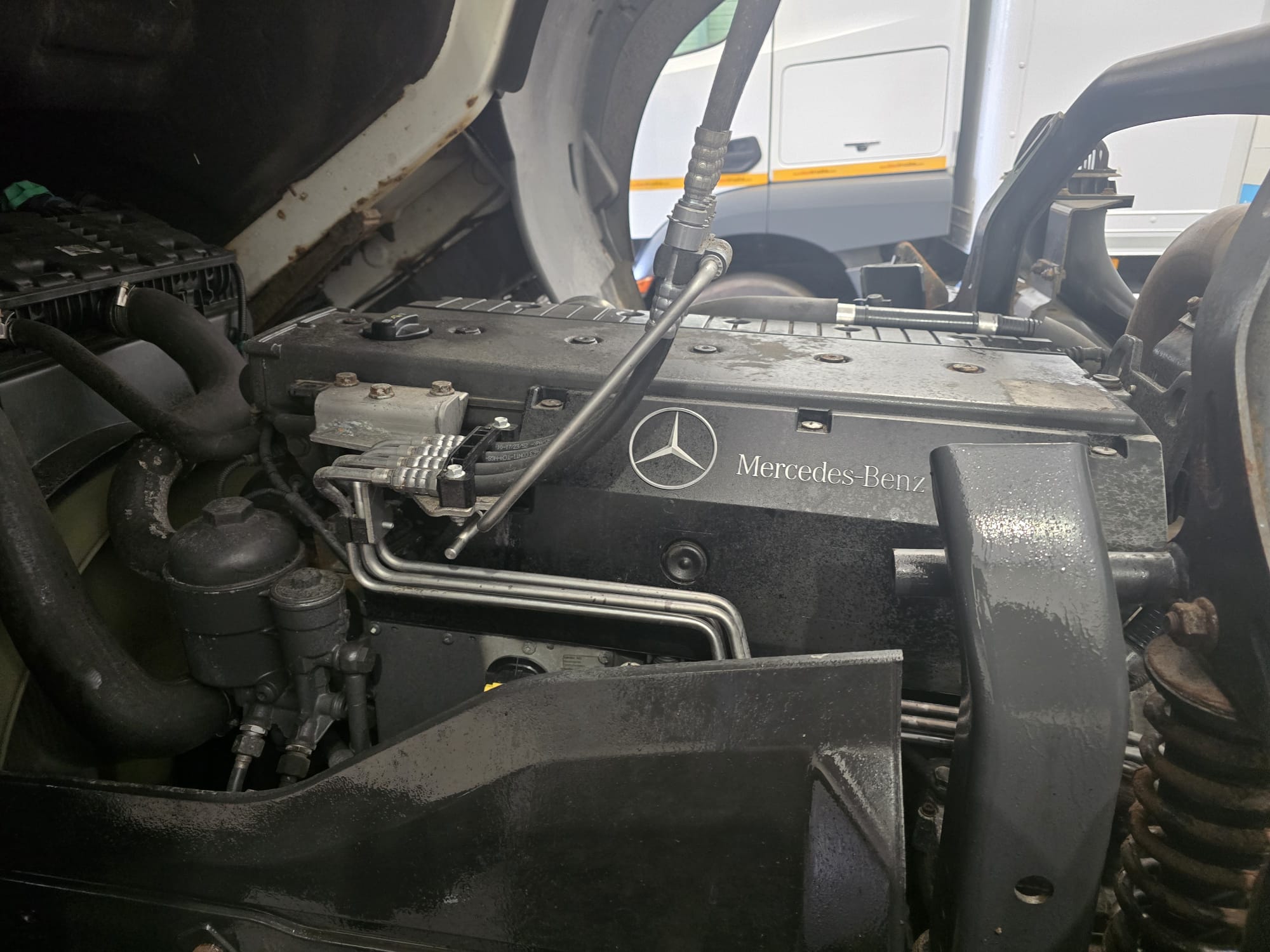 Mercedes Axor 1824 Day Cab Fridge Box