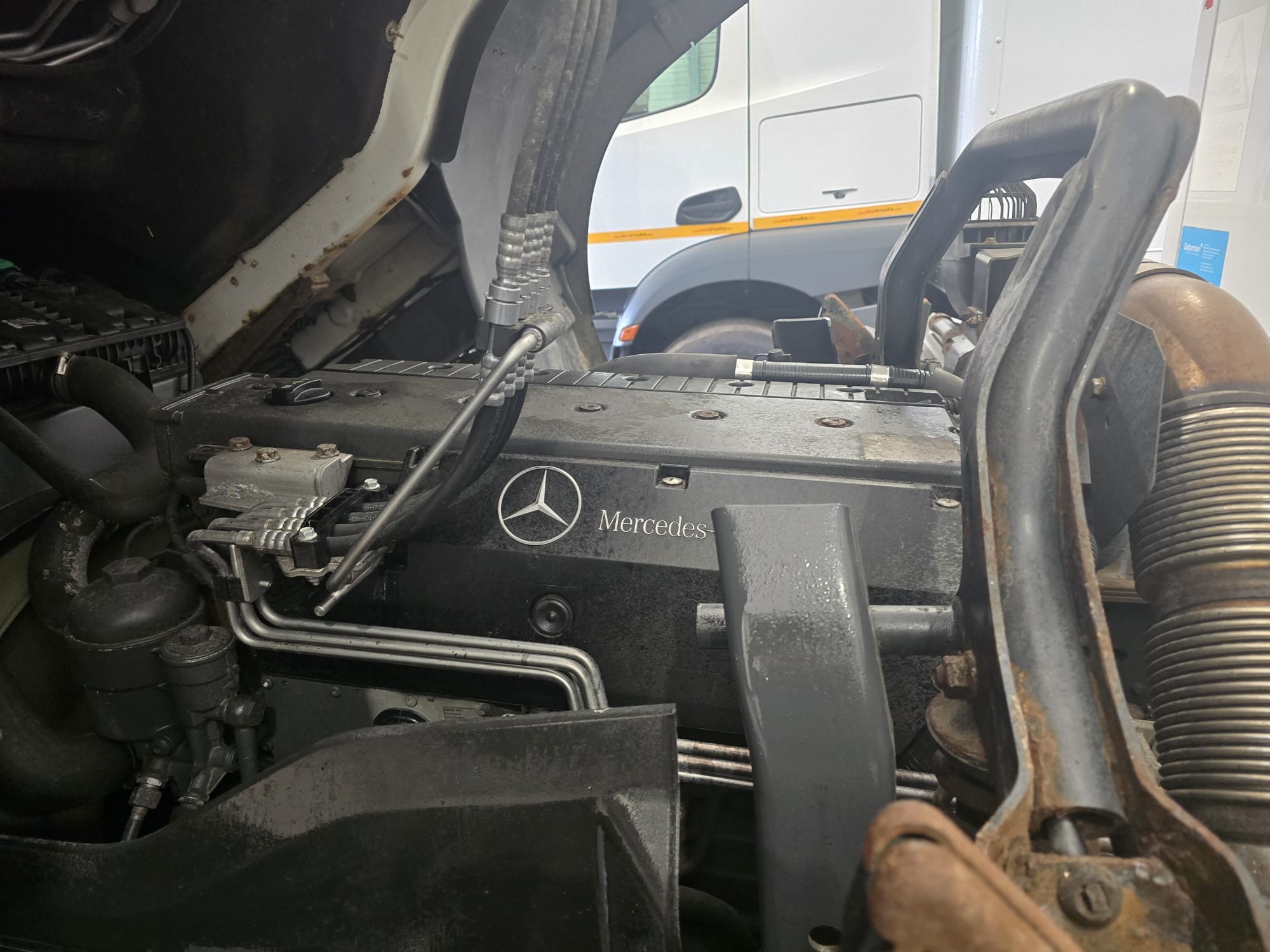 Mercedes Axor 1824 Day Cab Fridge Box