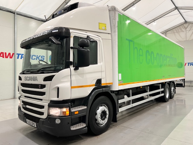Scania P280 6×2 Rear Lift Day Cab Fridge Box