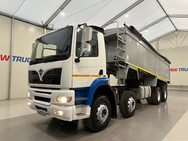 Foden Alpha 380 8×4 Day Cab Steel Tipper