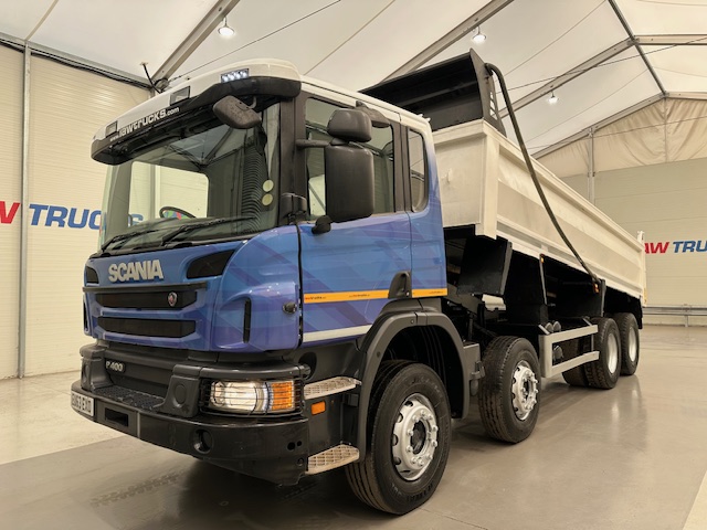Scania P400 8×4 Rest Cab Steel Tipper
