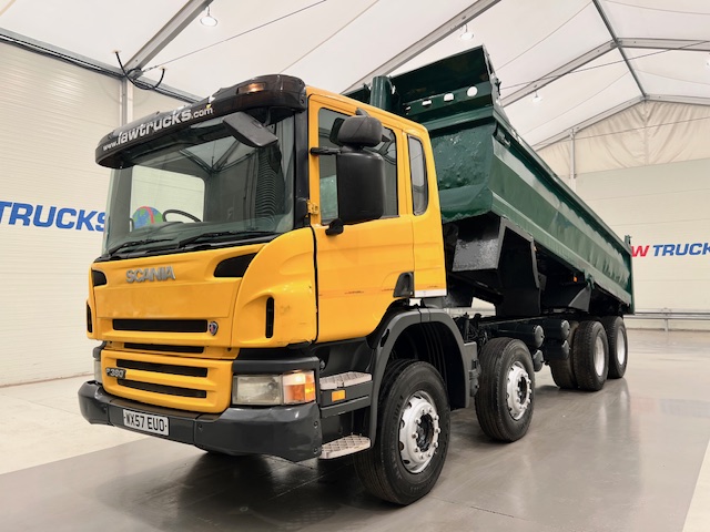 Scania P380 8×4 Day Cab Steel Tipper Manual
