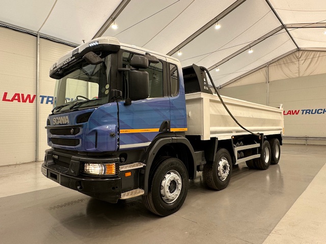 Scania P400 8×4 Rest Cab Steel Tipper