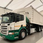 Scania P270 10 Tyre Day Cab Bulk Tipper with Crane - thumbnail