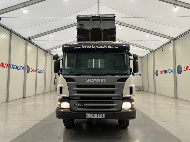 Scania P400 8×4 Rest Cab Steel Tipper