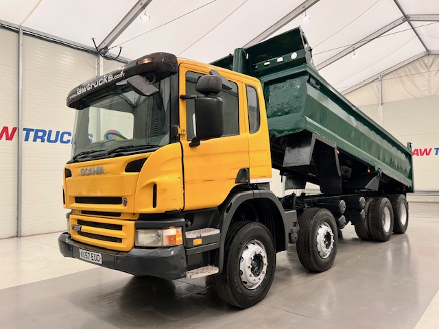 Scania P380 8×4 Day Cab Steel Tipper Manual