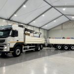 Volvo FM 450 Dropside Brick Grab Drawbar - thumbnail