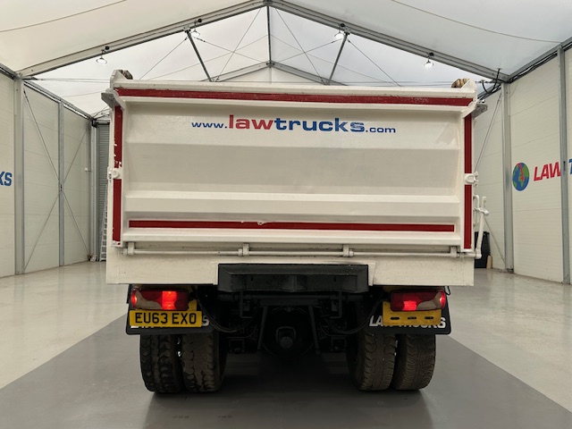 Scania P400 8×4 Rest Cab Steel Tipper