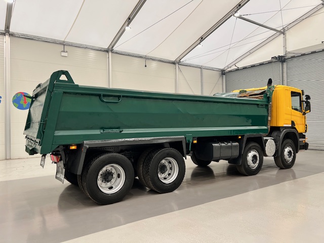 Scania P380 8×4 Day Cab Steel Tipper Manual
