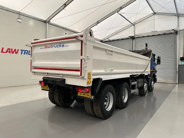 Scania P400 8×4 Rest Cab Steel Tipper