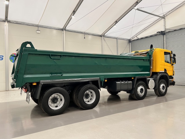 Scania P380 8×4 Day Cab Steel Tipper Manual
