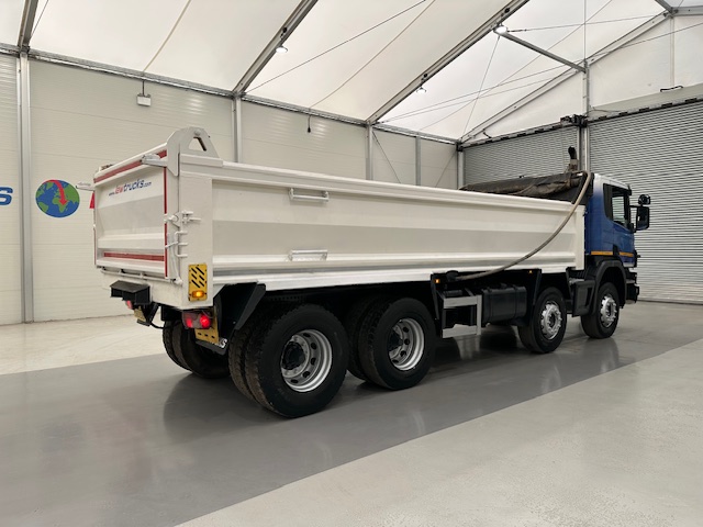 Scania P400 8×4 Rest Cab Steel Tipper