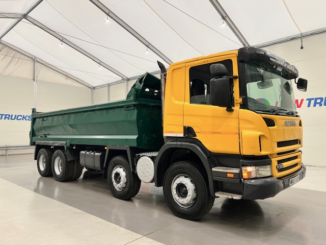 Scania P380 8×4 Day Cab Steel Tipper Manual