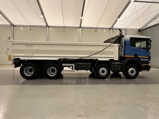 Scania P400 8×4 Rest Cab Steel Tipper