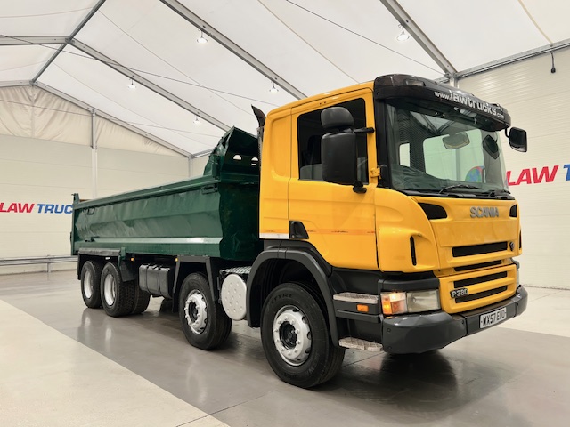 Scania P380 8×4 Day Cab Steel Tipper Manual