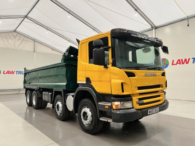Scania P380 8×4 Day Cab Steel Tipper Manual