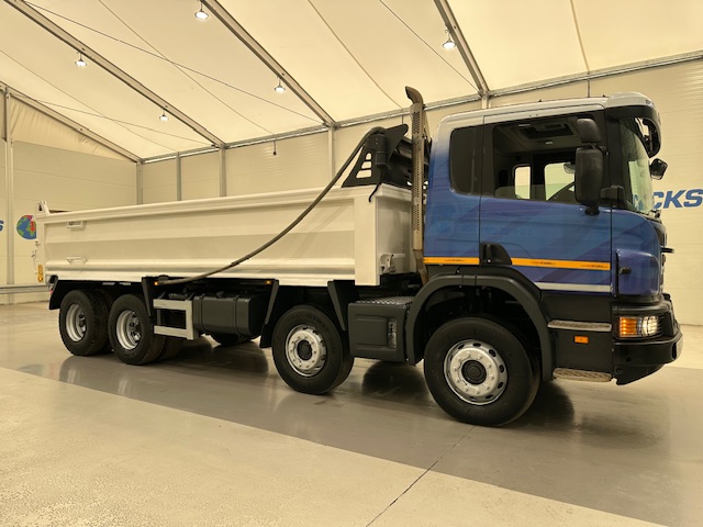 Scania P400 8×4 Rest Cab Steel Tipper