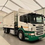 Scania P270 10 Tyre Day Cab Bulk Tipper with Crane - thumbnail