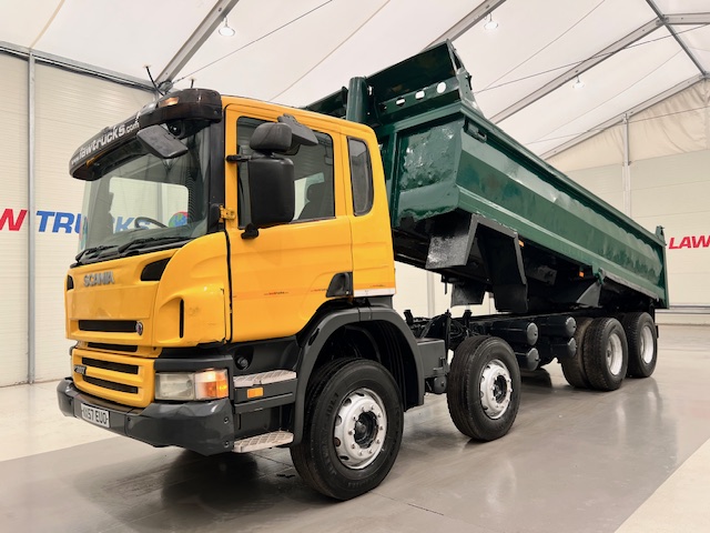Scania P380 8×4 Day Cab Steel Tipper Manual