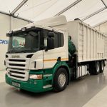 Scania P270 10 Tyre Day Cab Bulk Tipper with Crane - thumbnail