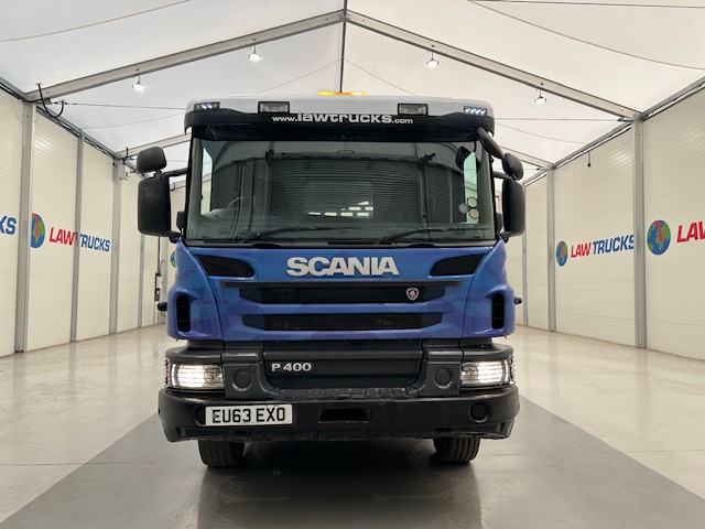 Scania P400 8×4 Rest Cab Steel Tipper