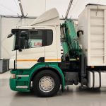 Scania P270 10 Tyre Day Cab Bulk Tipper with Crane - thumbnail