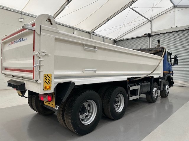 Scania P400 8×4 Rest Cab Steel Tipper