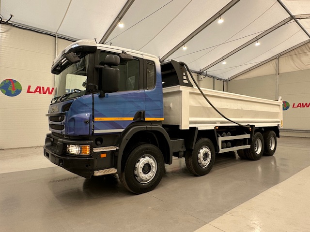 Scania P400 8×4 Rest Cab Steel Tipper