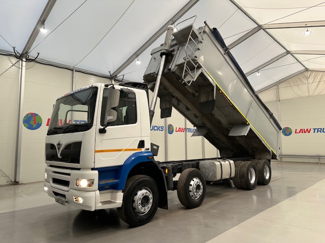 Foden Alpha 380 8×4 Day Cab Steel Tipper