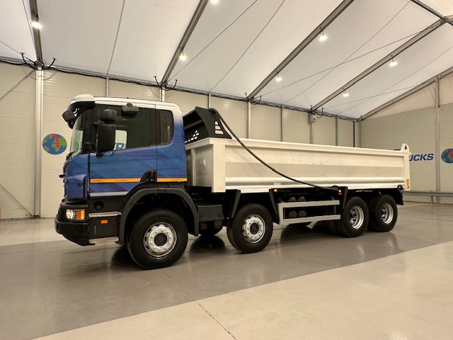 Scania P400 8×4 Rest Cab Steel Tipper