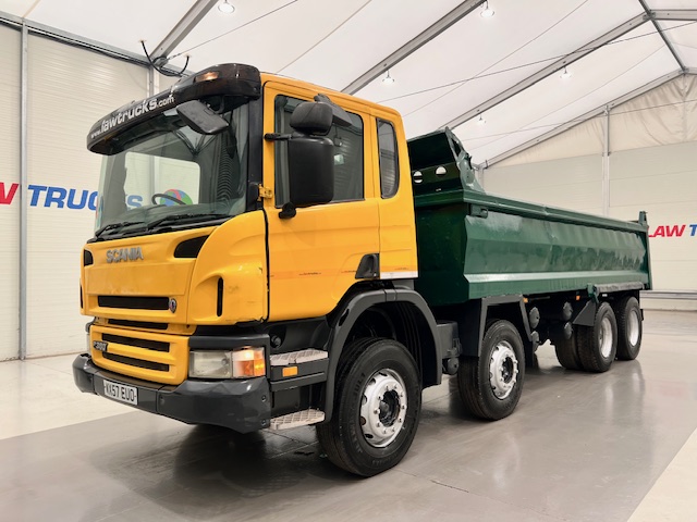 Scania P380 8×4 Day Cab Steel Tipper Manual