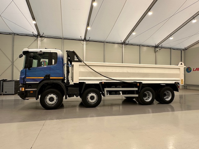 Scania P400 8×4 Rest Cab Steel Tipper