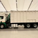 Scania P270 10 Tyre Day Cab Bulk Tipper with Crane - thumbnail