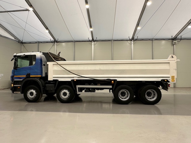 Scania P400 8×4 Rest Cab Steel Tipper