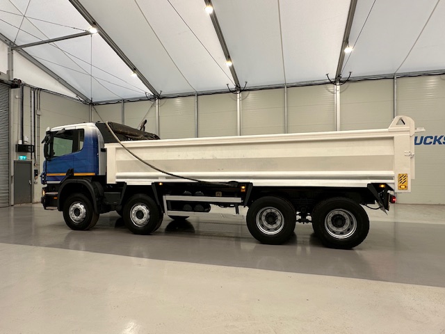 Scania P400 8×4 Rest Cab Steel Tipper