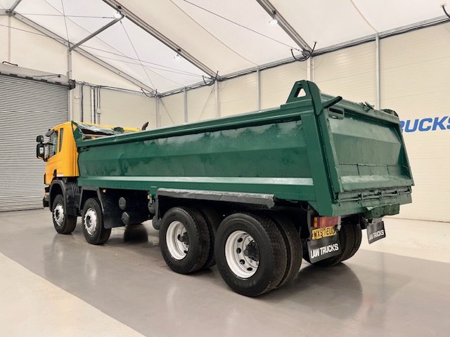 Scania P380 8×4 Day Cab Steel Tipper Manual
