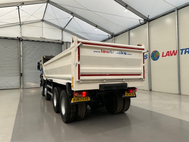 Scania P400 8×4 Rest Cab Steel Tipper