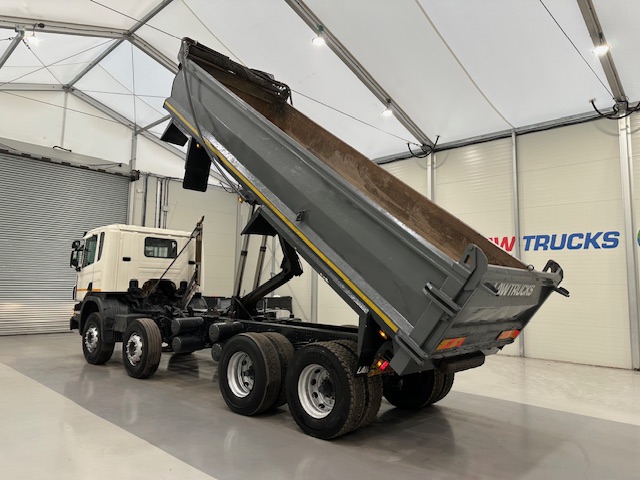 Scania P400 8×4 Rest Cab Steel Tipper
