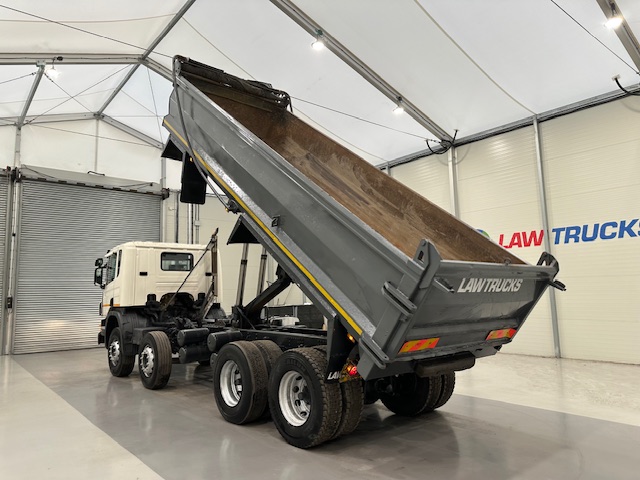 Scania P400 8×4 Rest Cab Steel Tipper
