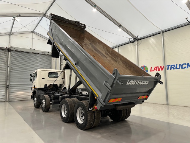 Scania P400 8×4 Rest Cab Steel Tipper