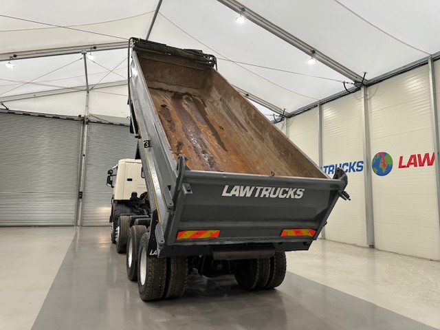 Scania P400 8×4 Rest Cab Steel Tipper