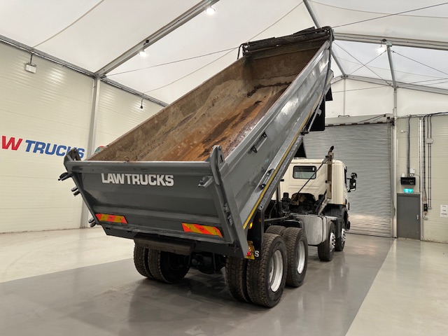 Scania P400 8×4 Rest Cab Steel Tipper