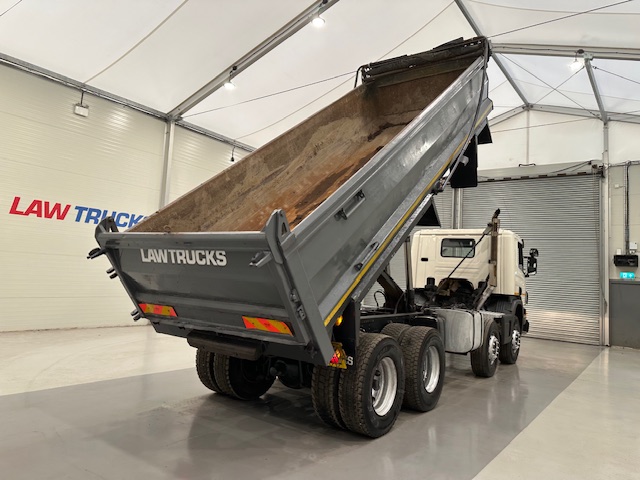 Scania P400 8×4 Rest Cab Steel Tipper