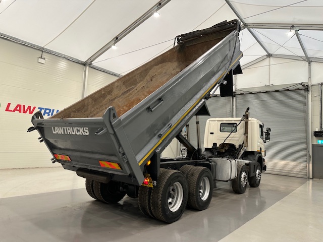 Scania P400 8×4 Rest Cab Steel Tipper