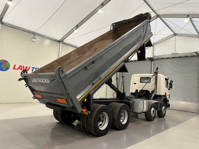 Scania P400 8×4 Rest Cab Steel Tipper