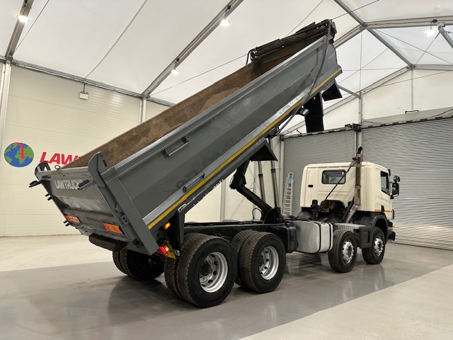 Scania P400 8×4 Rest Cab Steel Tipper