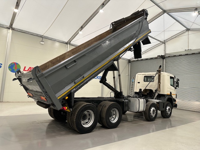 Scania P400 8×4 Rest Cab Steel Tipper