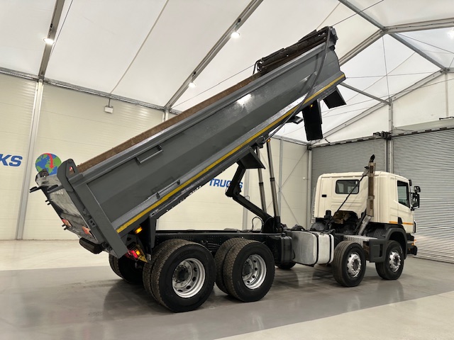 Scania P400 8×4 Rest Cab Steel Tipper