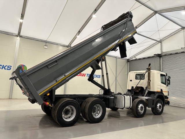 Scania P400 8×4 Rest Cab Steel Tipper