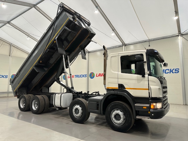 Scania P400 8×4 Rest Cab Steel Tipper